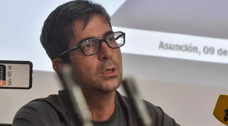 El fiscal antidrogas paraguayo Marcelo Pecci, en Asunción, el 9 de noviembre de 2021. © Daniel Duarte / AFP