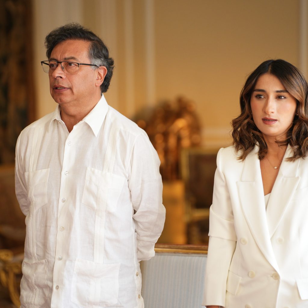 Gustavo Petro y Laura Sarabia. Foto: Juan Diego Cano