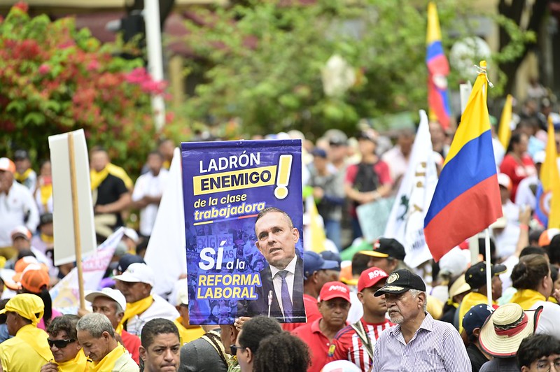 Concentración de Apoyo a la Consulta Popular en Barranquilla - Foto: Cristian Garavito. 