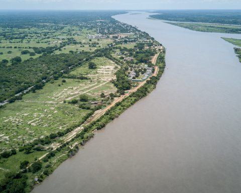 Panorámica del Canal del Dique. Foto por Fondo de Adaptación.