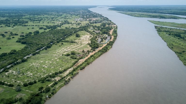 Panorámica del Canal del Dique. Foto por Fondo de Adaptación.