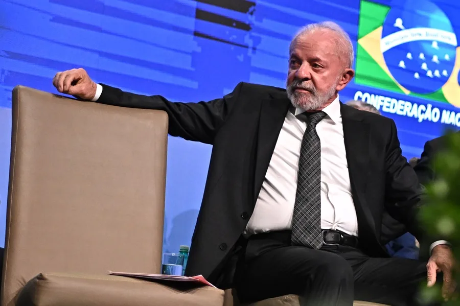 El presidente de Brasil, Luiz Inácio Lula da Silva, este 20 de mayo de 2025. EFE/ Andre Borges