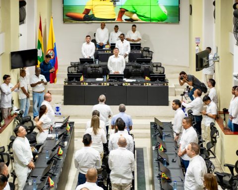 Sesión de clausura del periodo de sesiones del concejo distrital de cartagena. foto, facebook Concejo Distrital